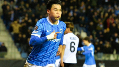 오현규, 유로파서 또 득점포→시즌 9호골…양현준도 득점+설영우 도움 적립