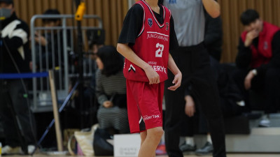 ‘달리는 농구의 중심’ KBL 대회 두 번째 승리 맛본 안양 정관장 U12 곽지환