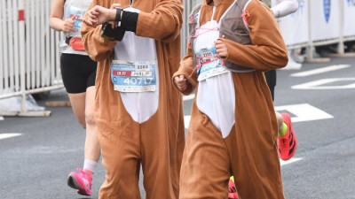 [포토]스포츠서울 하프마라톤, 개성 넘치는 참가자들