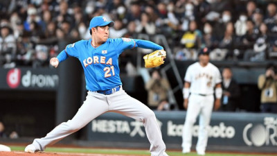 ‘2이닝 무실점 완벽투’ 윤석민 “선수 때 한일전 선발 못했는데…영광스럽고 재미있었다”