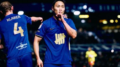 부상 완벽하게 털어냈다! ‘풀타임’ 백승호, 시즌 4호골···버밍엄, 왓퍼드에 2-1 승