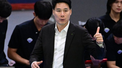 2위 도약, 현대건설 강성형 감독 “이번시즌 가장 좋은 경기, 나아지고 있어 다행”[현장인터뷰]