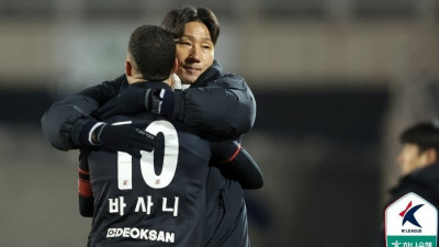 ‘폭설’로 연기된 승강 PO 1차전, 이영민과 부천의 ‘반란’…‘바사니 결승골’ 수원FC 1-0 제압[현장리뷰]