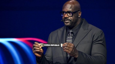 [오피셜]‘공룡 센터’ 샤킬 오닐이 ‘대한민국’ 뽑았다…홍명보호, 북중미 월드컵서 멕시코·남아공·유럽PO 승자와 A조