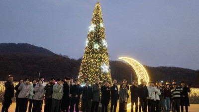 광명스피돔, 겨울빛으로 물들다…지역 야경 명소로 재탄생
