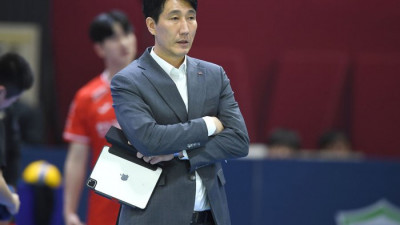 3라운드 첫 경기 ‘패배’ 권영민 감독 “범실 많았고 집중력 흐트러져, 스스로 자멸한 경기”[현장인터뷰]