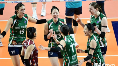 “아직 늦지 않았다” 우승 후보 위용 되찾은 기업은행, 순위 싸움의 태풍으로 ‘급부상’[SS현장]