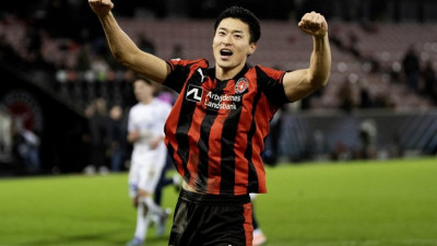 얄궂은 운명! 조규성이 오현규 앞에서 결승포…홍명보호ST ‘코리언 더비’서 웃다