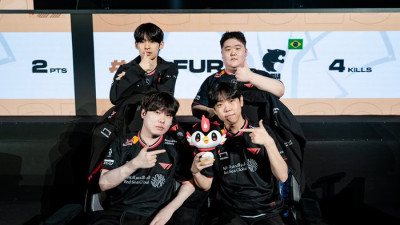 한국 자존심 지킨 T1! PGC 2025 GF 1일차 상위권 마무리→우승 희망 살렸다 [SS방콕in]