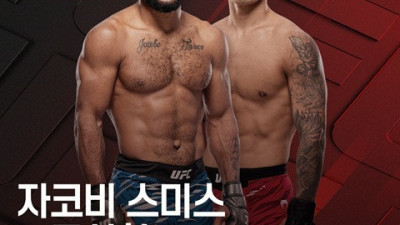 슈퍼챗 2500만원 주인공 고석현…2월 UFC 3연승 나선다
