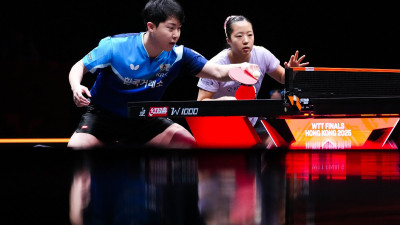 탁구 임종훈-신유빈, 중국 꺾었다…WTT 파이널스 결승행