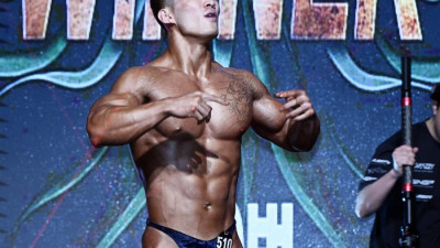 WNGP 파이널 보디빌딩 프로전 신준서, 나는 챔피언! [포토]