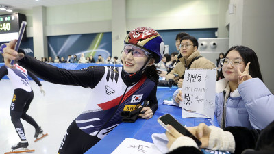 “태극전사들 힘내세요” 한마음 응원