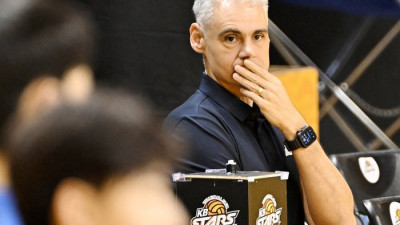 홈에서 ‘4연패’ 탈출한 KB손해보험 레오나르도 감독 “전반적으로 밸런스가 좋았다”[현장인터뷰]