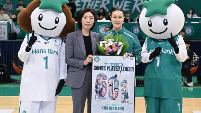 ‘데뷔 20주년’에 601경기 신기록…김정은, 왜 상대 팀 ‘코치’ 생각에 울었나 [SS시선집중]