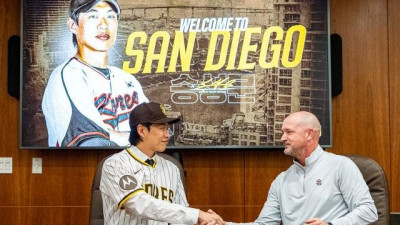 4년 전 무명에서 빅리그로…송성문, 샌디에이고 입성