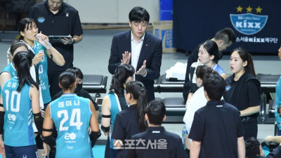 [포토] 이영택 감독 ‘침착하게 하자’