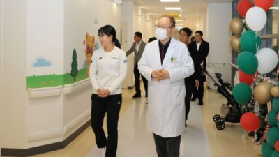 황유민, 따뜻한 나눔을 실천했다