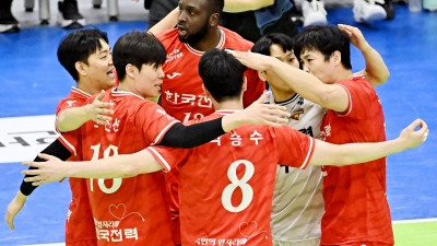 부상악령 뚫고, 속도 내는 한국전력… TOP3 구도 흔든다