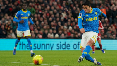 황희찬 88분 뛰고, 최악의 평점 5.9…11연패 탈출했지만, 개막 19경기 무승