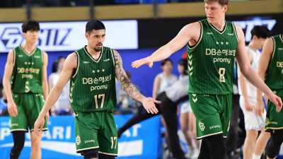 “동료들 덕분입니다” DB ‘두 기둥’ 알바노-엘런슨 한목소리