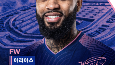 “아드보카트도 추천” 북중미WC 밟는 퀴라소 공격수 아리아스, K2 신생팀 파주 입단 [오피셜]