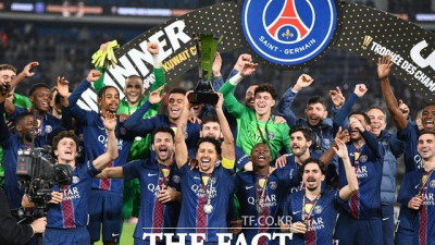 '이강인 결장' PSG, '기사회생' 프랑스 슈퍼컵 4연패