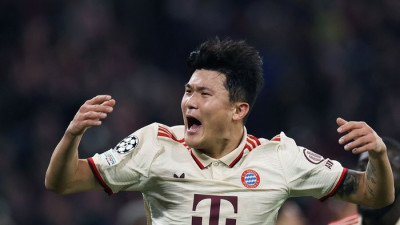 뮌헨 ‘공개 행사’에 모습 드러낸 김민재가 ‘이적설’ 모조리 일축 “한 번도 이적하고 싶다는 생각한 적 없다”