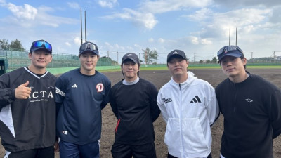 ‘FA 영입 보람있네’ 두산 박찬호, 후배들 위해 ‘통 크게’ 쐈다…오키나와 미니캠프 진행 [SS시선집중]