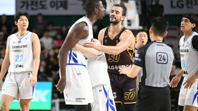 [토크박스] “다시는 나와선 안 될 행동” 삼성 니콜슨, S-더비 결장한다