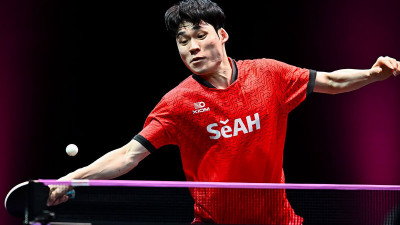 男탁구 장우진 ‘WTT 챔피언스’ 준우승