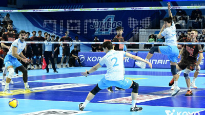 뒷심 약했던 대한항공, 김선호 발견에도 4연패… OK저축은행은 중위권 추격