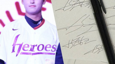 이대호 강연 도중 ‘사인 연습’ 딴짓? 키움 박준현, 학폭 논란 속 태도 불량까지 [SS포커스]