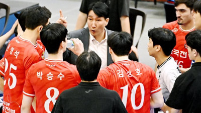 2경기 연속 풀세트 ‘역전패’ 한국전력 권영민 감독 “끝낼 기회에서 끝내지 못했다“[현장인터뷰]