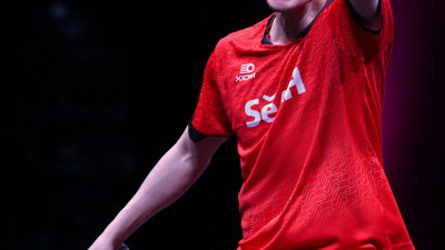 중국 킬러 떠오른 탁구 장우진… WTT 대회 복식서 세계 2위 린스둥 또 잡았다