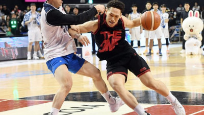 [포토]올스타전 1대1 최강자에 오른 SK 에디 다니엘