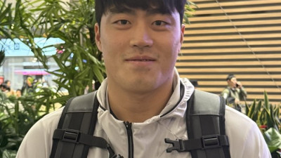 “(김)현수 형 후계자요? 해보겠습니다”…LG ‘복덩이’ 천성호, 주전 좌익수 꿰찰까 [SS인천공항in]