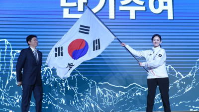 “국민 여러분, 함께 뛰어주세요” 밀라노 향한 태극전사들…‘금3+α·톱10’ 향해 출정 [2026 밀라노]