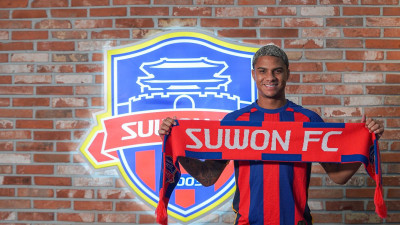 “한국 커피가 정말 맛있다, 잘 온 것 같다” 수원FC, 브라질 출신 왼발 센터백 델란 영입
