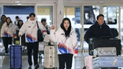 [포토] 손 흔드는 쇼트트랙 김길리