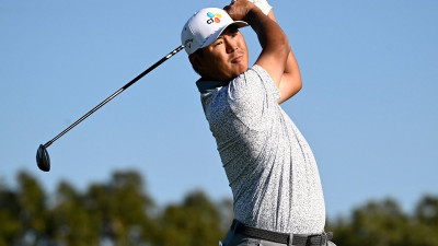 ‘9.5m 이글 엔딩’ 김시우, 파머스 인슈어런스 난코스 누비며 공동 23위 출발… 돌아온 켑카는 102위 부진