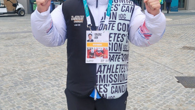 IOC 선수위원 도전장 내민 원윤종, 밀라노 선수촌서 ‘열일 중’