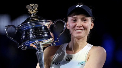 리바키나, 세계 1위 킬러… 호주오픈 첫 정상