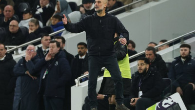 ‘극대노’ 펩, 토트넘전 첫 실점 오심 주장 “심판이 골 줬다”…우승 싸움 ‘나비효과’ 우려