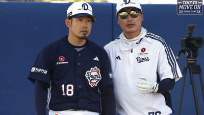 2026시즌 변화 앞둔 ‘두산 필승조’, 핵심은 타무라 “국내 선수들 배우는 기회 되길” [SS시선집중]