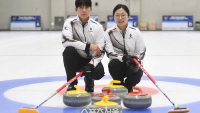 韓 밀라노 올림픽 첫 출항…컬링 믹스더블 김선영-정영석, 코르티나에서 닻 올린다