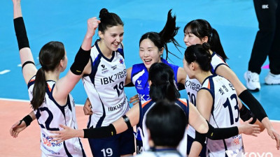 임명옥 ‘공백’ 메운 리베로 김채원, 리시브 효율 36.36%·디그 8개 모두 성공…IBK기업은행은 흥국생명 제압