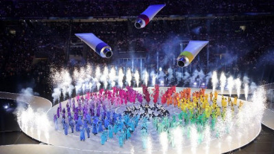 [포토] 2026 밀라노·코르티나담페초 동계올림픽 개막…도시와 산, 하나가 되다