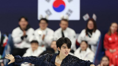 ‘남자 싱글 쇼트 8위’ 차준환, 첫 무대서 점프 실수…한국, 프리 진출 좌절 [2026 밀라노]