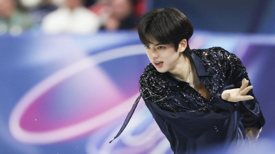 단체전 점프 실수는 ‘예방주사’…피겨 차준환 “개인전까지 이틀 있어, 만회할 것”